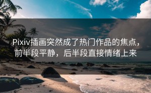 Pixiv插画突然成了热门作品的焦点，前半段平静，后半段直接情绪上来